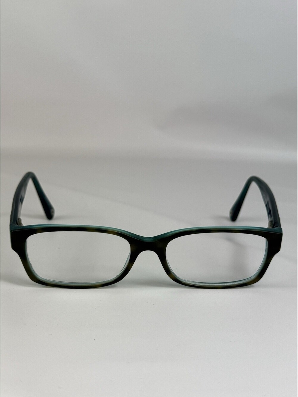 Coach Brooklyn HC 6040 5116 Dark Tortoise Teal Eyeglasses Frames 52-16 135